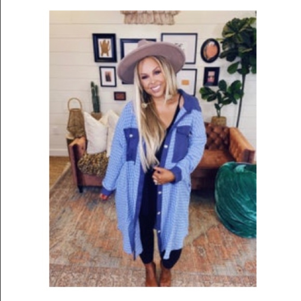 Bucket List Plaid Shacket